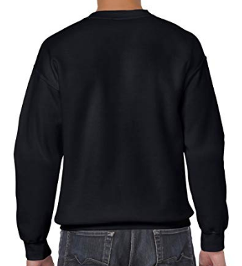 Custom Printed Sweatshirt Back
